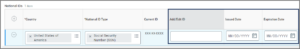 Editing National IDs