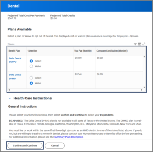 dental coverage options