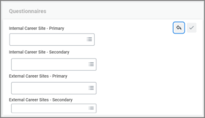 The Questionnaire section is displayed.