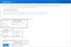 Hiring Restrictions page