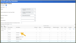 An example of checking the pay calculation