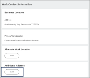 Add Additional Address