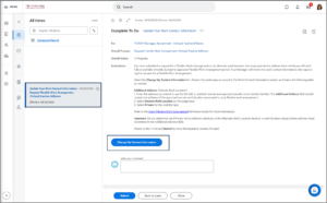Update Contact Information