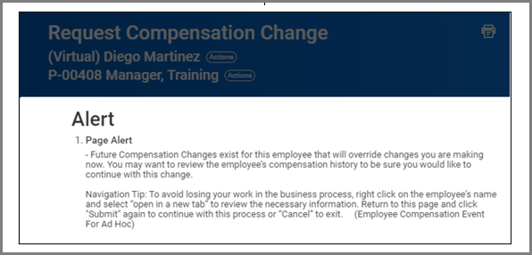 warning that parallel event is running while the merit process is in progress warning that parallel event is running while the merit process is in progress