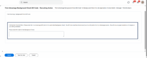 Enter Billing Code