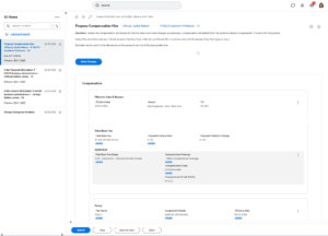 Propose Compensation inbox item.