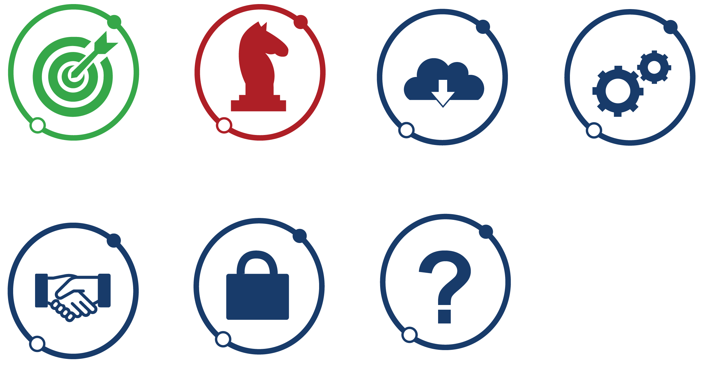 Office of Information Technology icon set