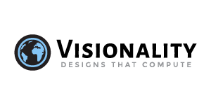 Visionality logo.